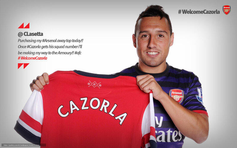 Cazorla Arsenal jersey