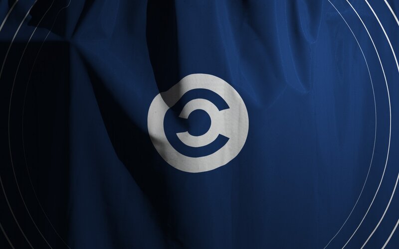 Cbs Logo on Fabric