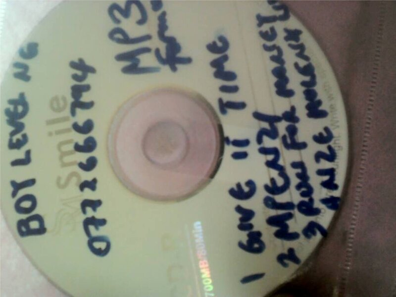 CD with Handwritten Text