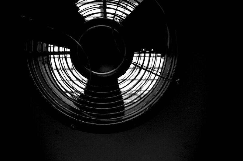 ceiling fan from below