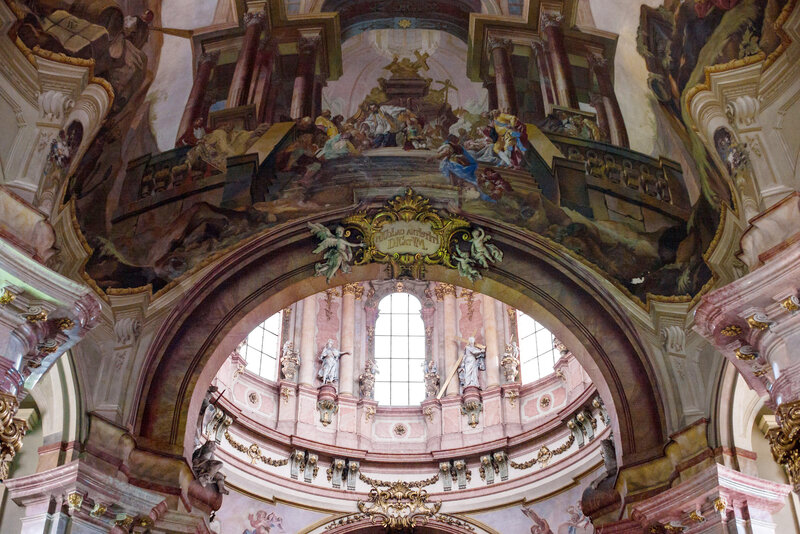 Ceiling Fresco in Church