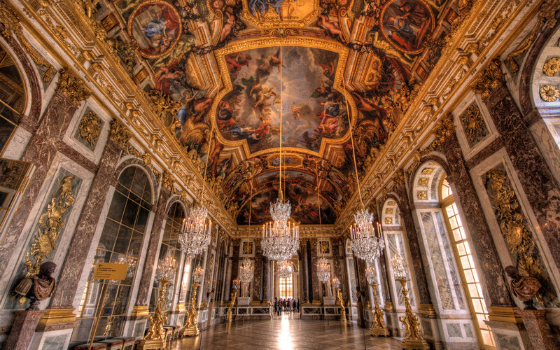 Ceiling Frescoes in Palace