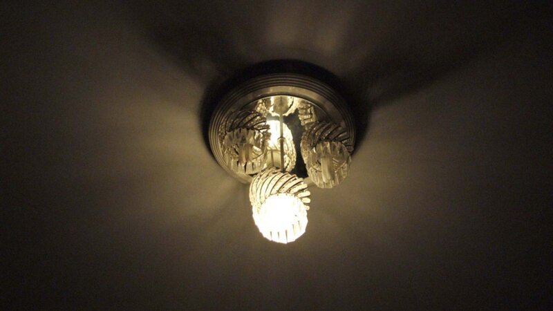 Ceiling Light Fixture — White