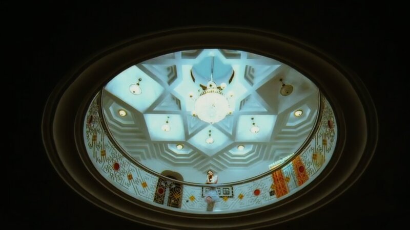 Ceiling with Chandelier