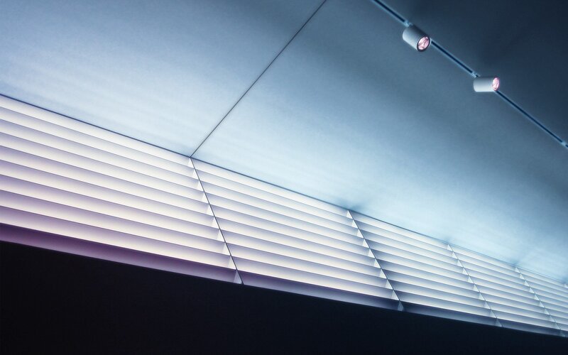 Ceiling with Track Lighting