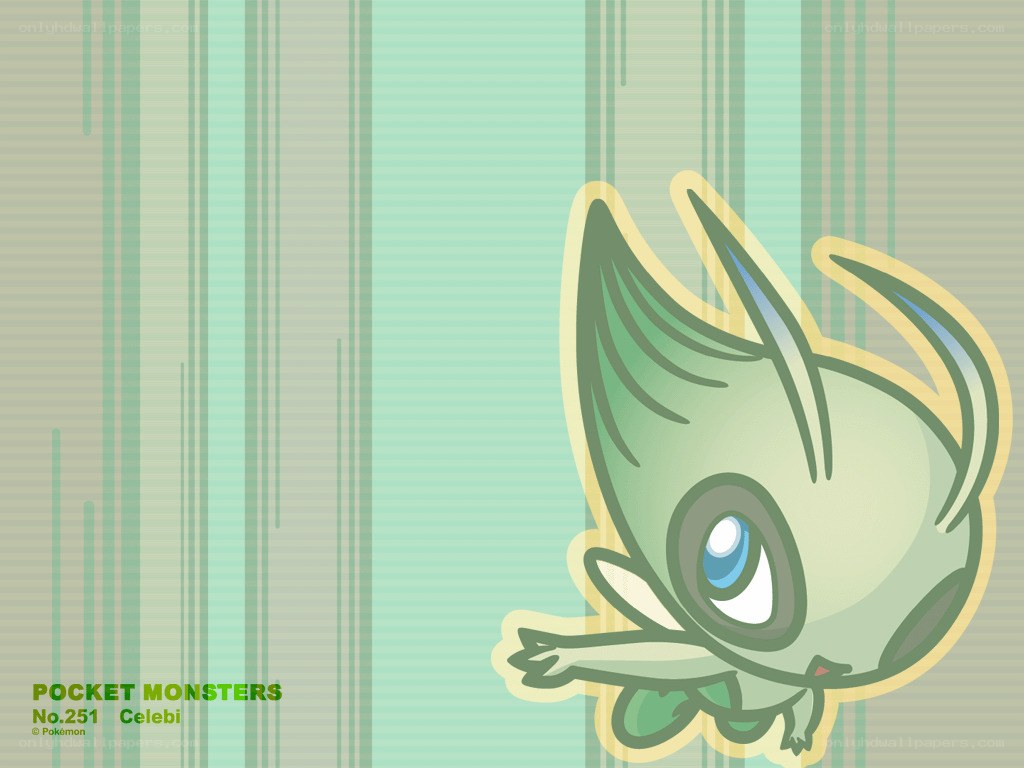 Celebi from Pocket Monsters