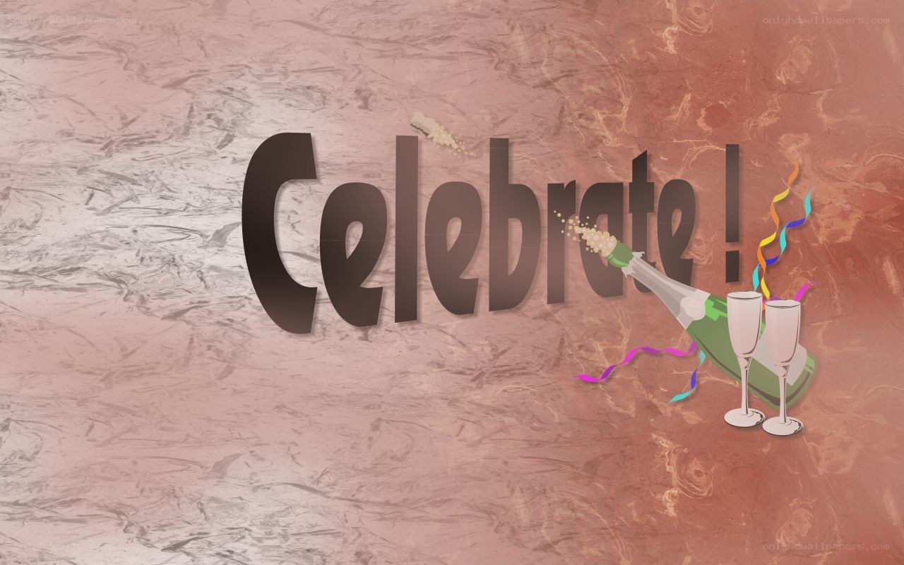 Celebrate with champagne