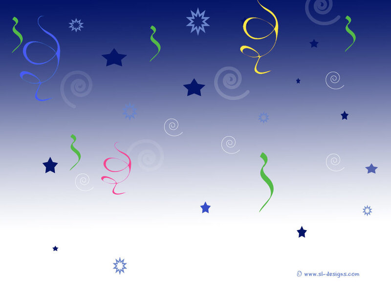 celebration confetti background