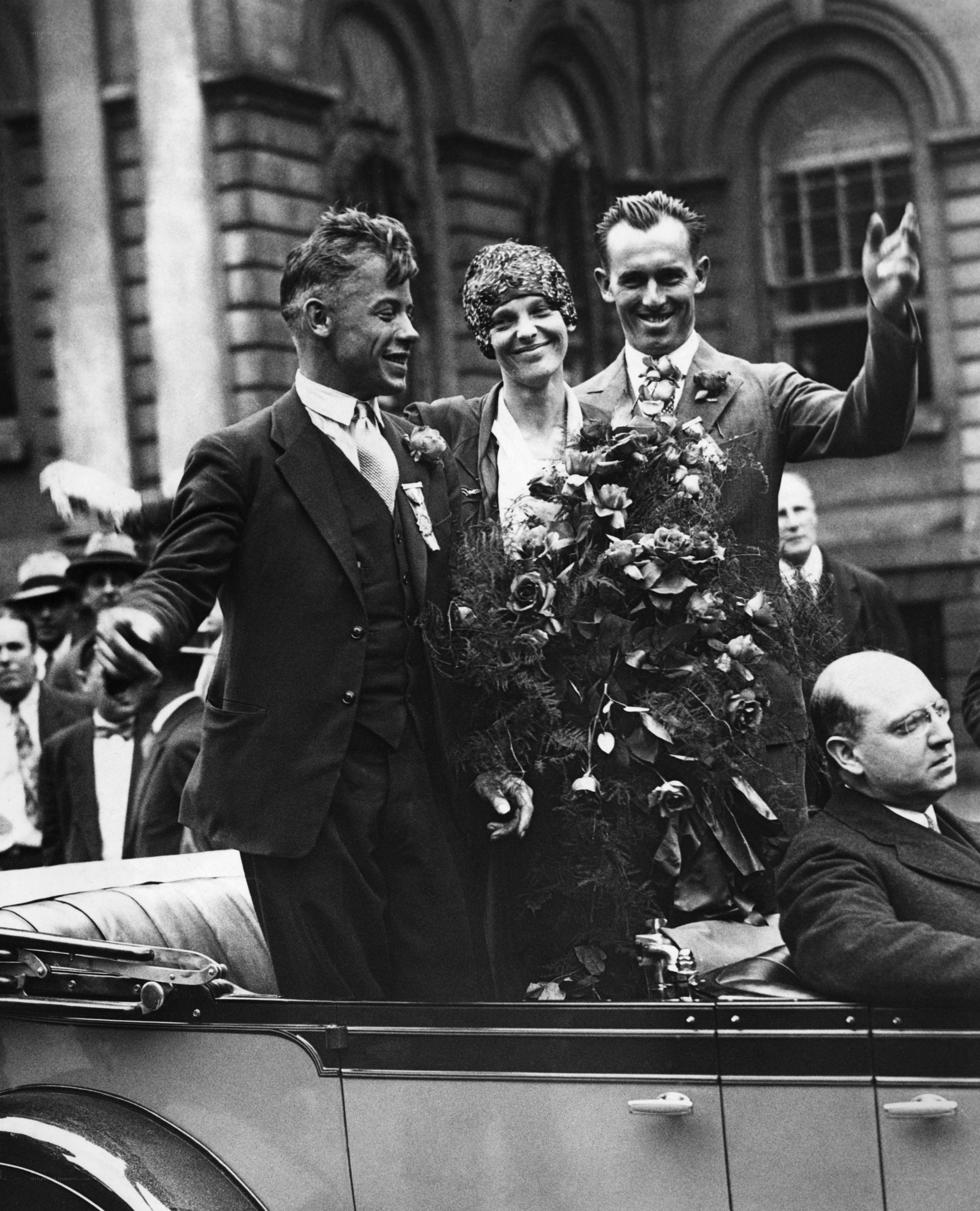 Celebration in a parade