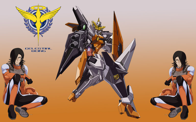 Celestial Being mecha and pilot