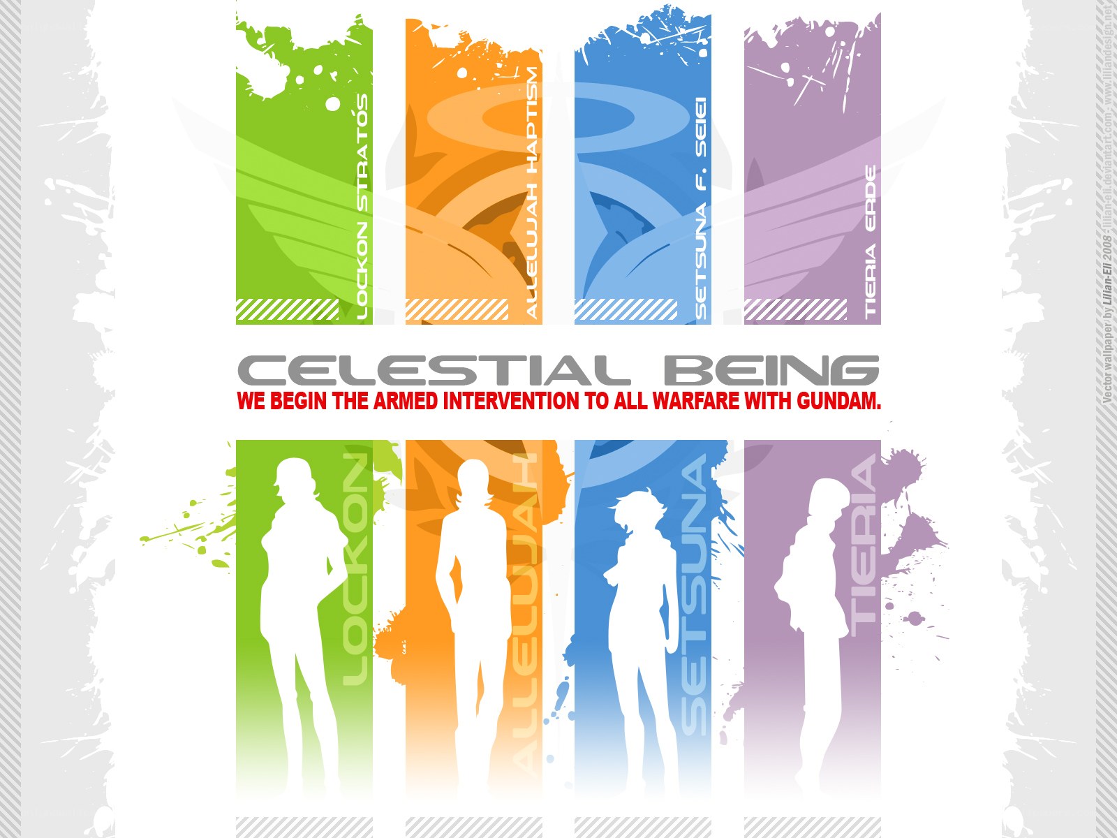 Celestial Being promotional art