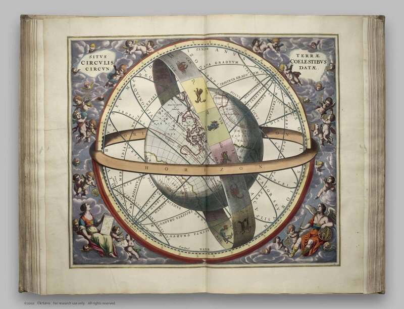 Celestial globe with zodiac