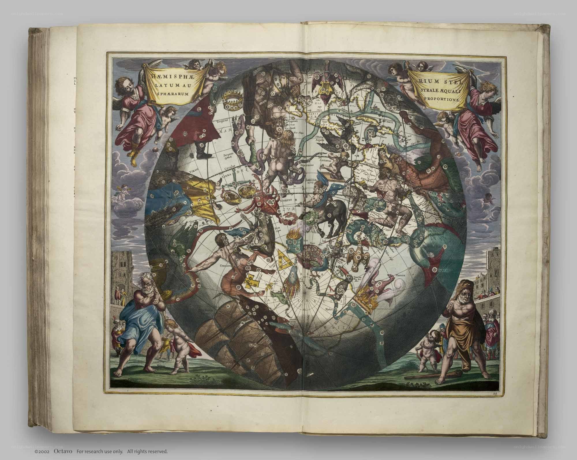 Celestial Hemisphere Map
