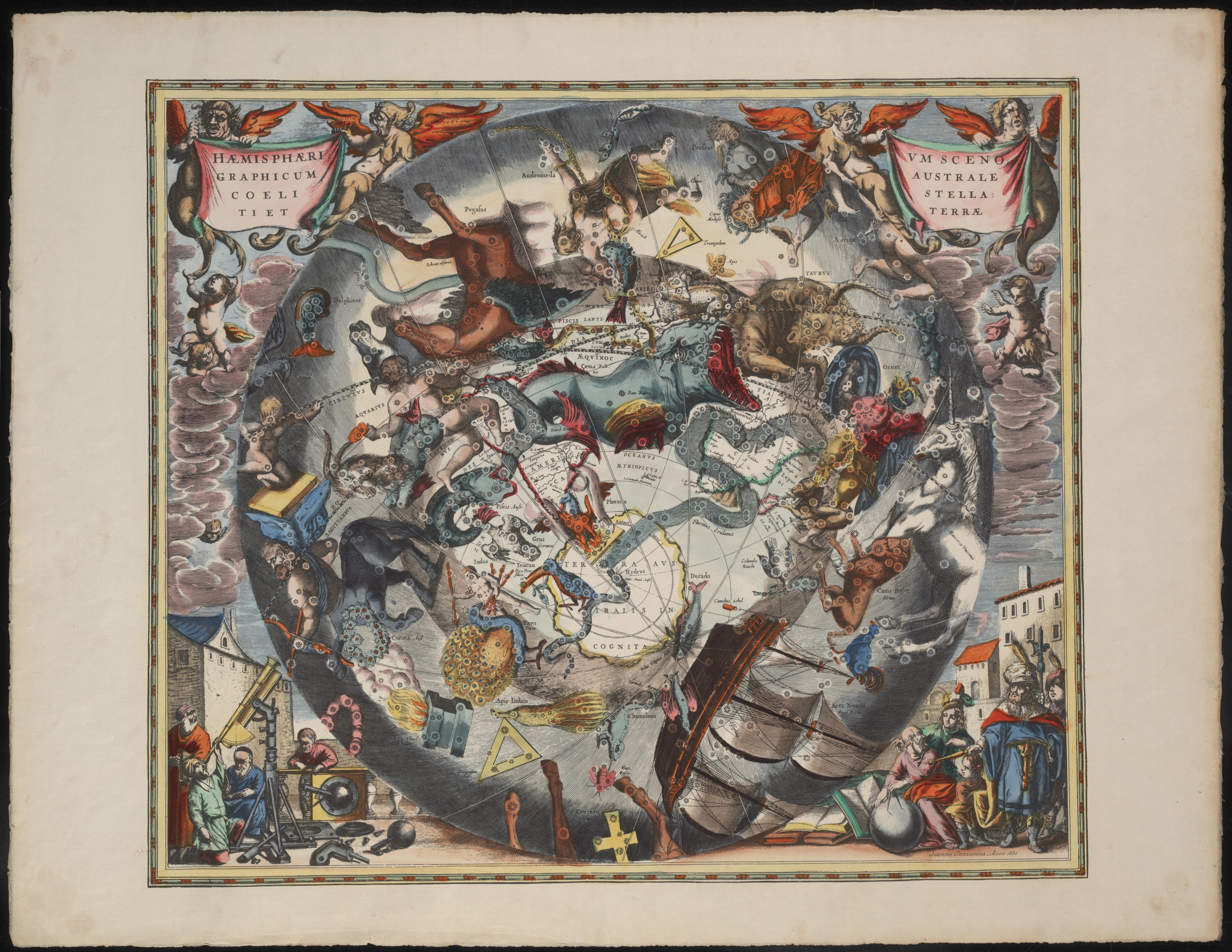 Celestial Hemisphere Map