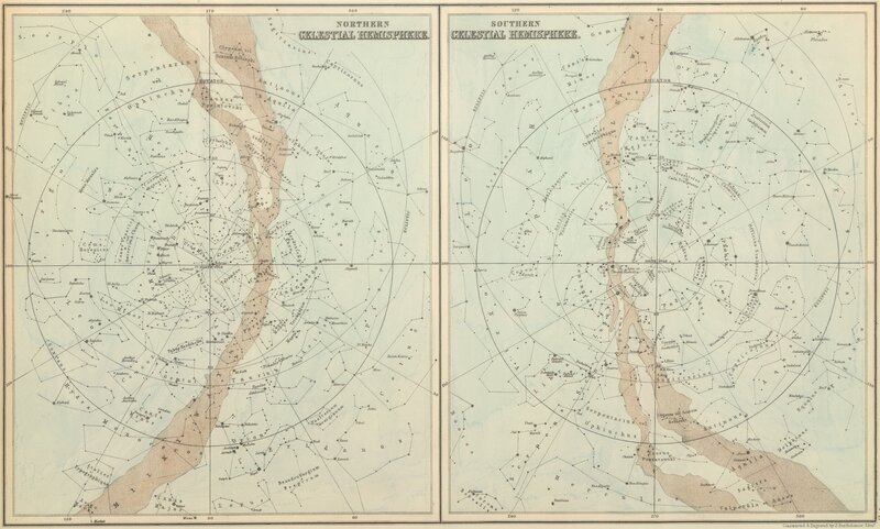 Celestial Hemisphere Maps