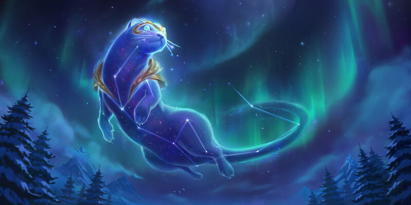 Celestial Otter Constellation