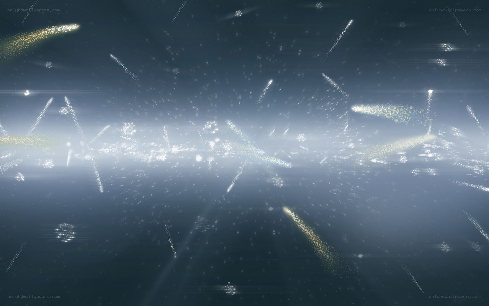 celestial particle burst
