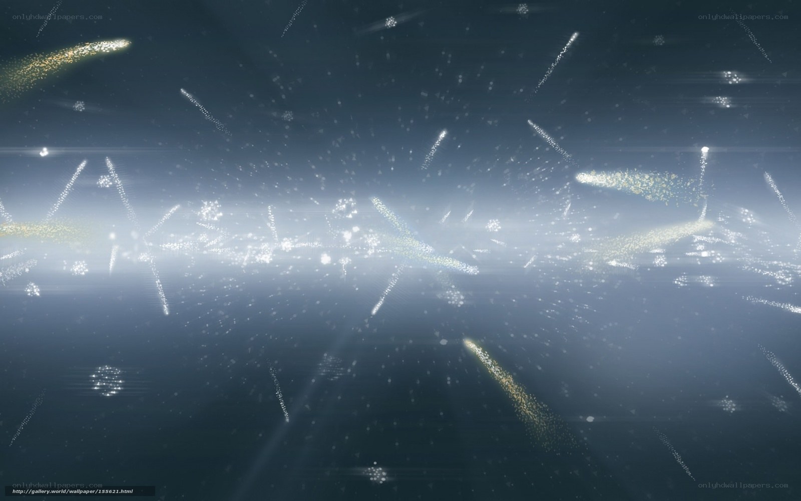 celestial particle shower