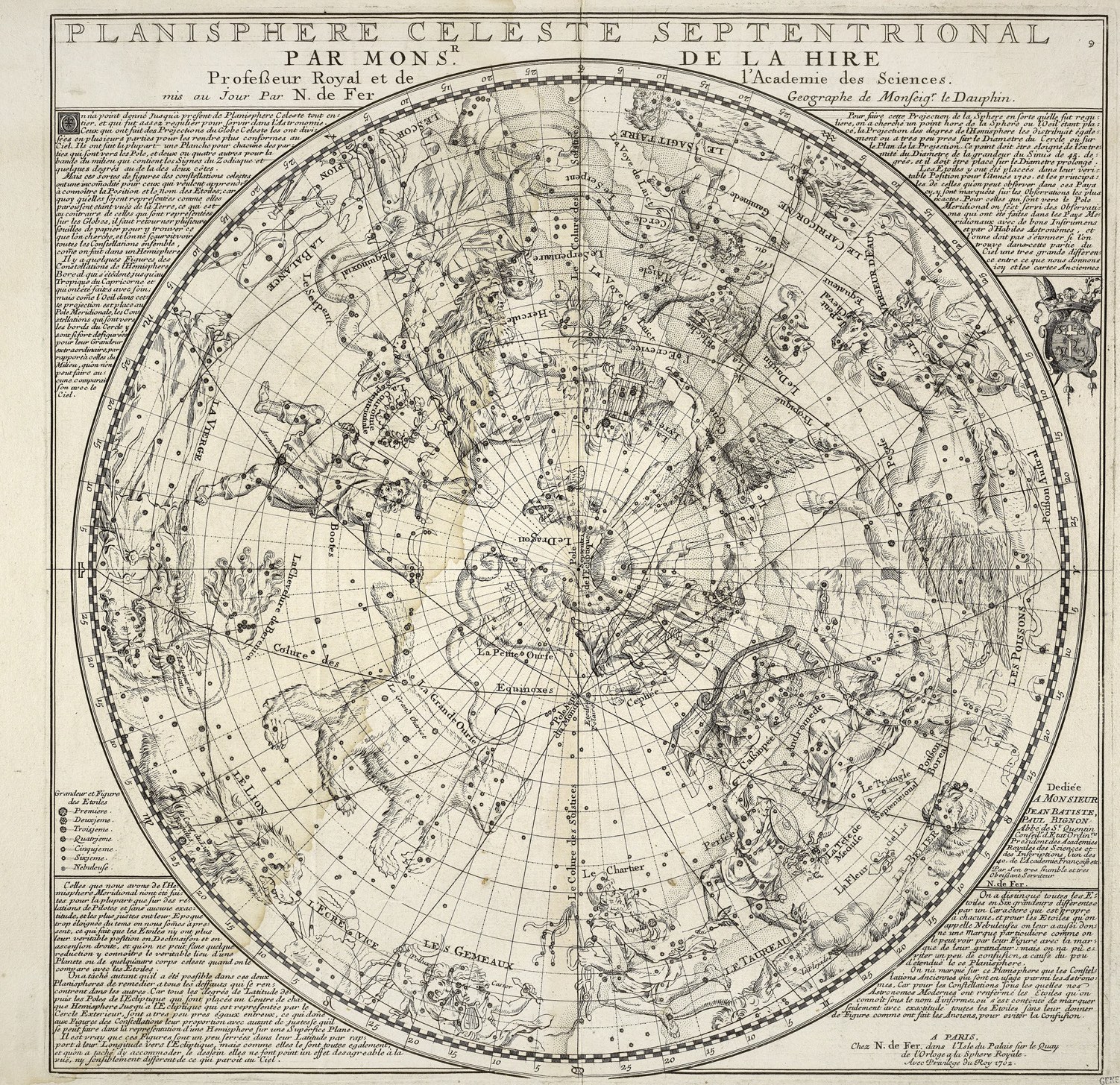 Celestial Planisphere Chart