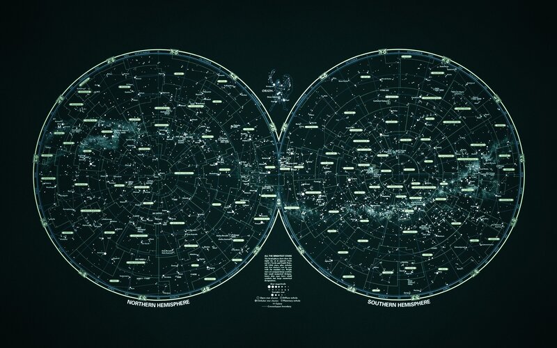 Celestial Star Maps