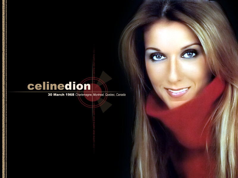 Celine Dion portrait