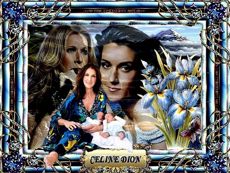 Celine Dion with Babies