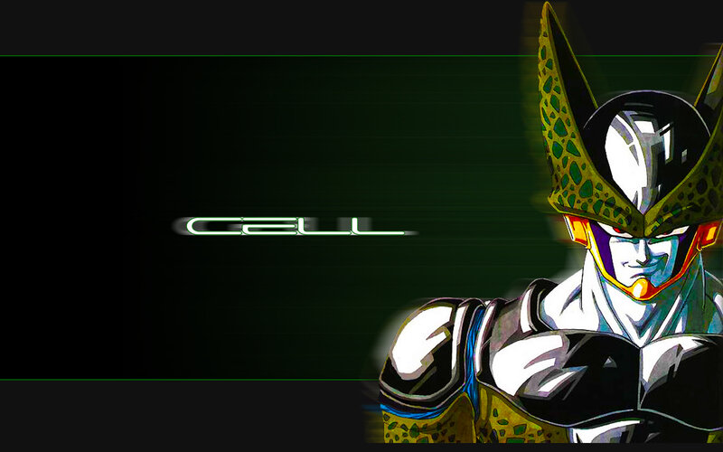 Cell Character from Dragon Ball — Black