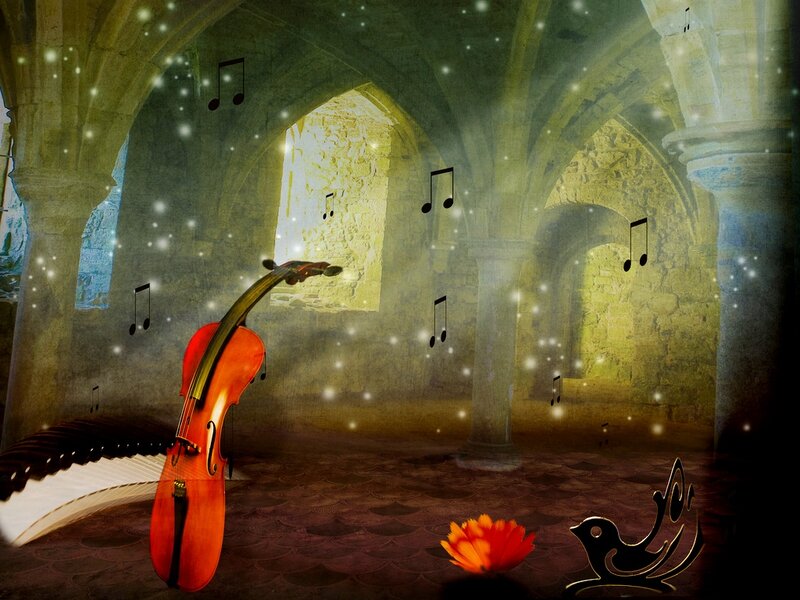 Cello in Stone Hall