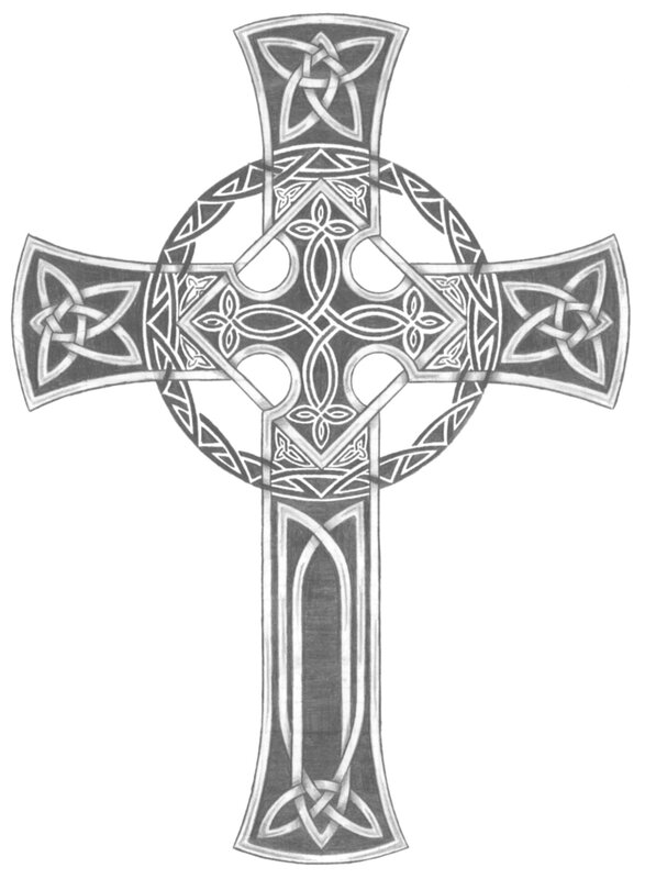 Celtic cross design