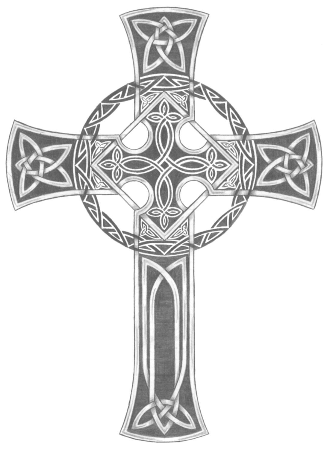 Celtic cross design