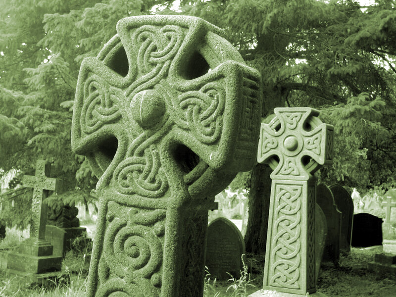 Celtic Cross Gravestones