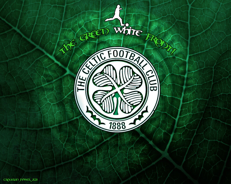 Celtic FC Leaf Background