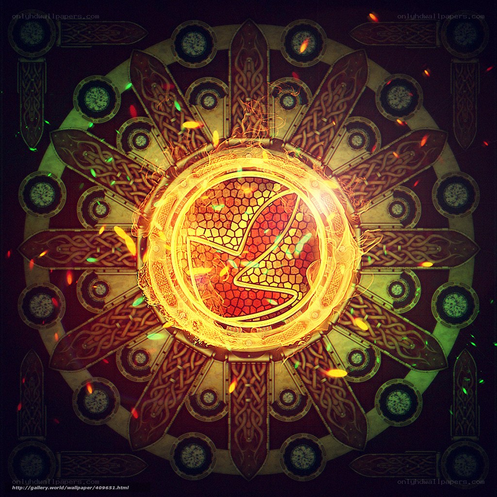 Celtic fire symbol