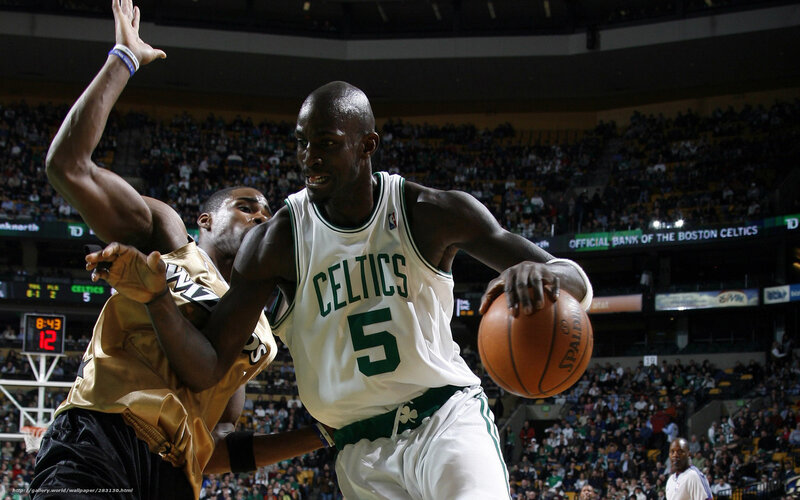 Celtics player in action