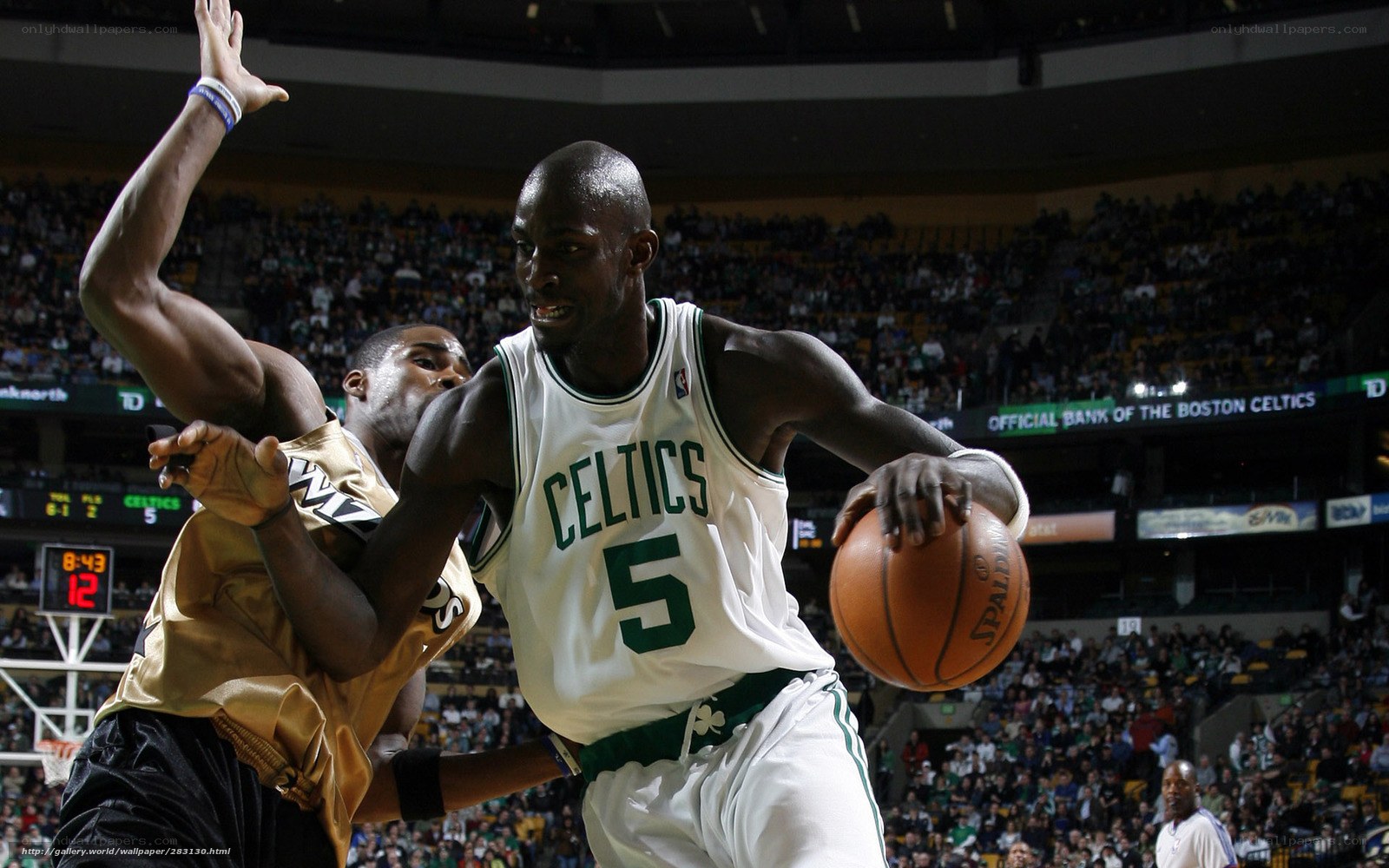 Celtics player in action