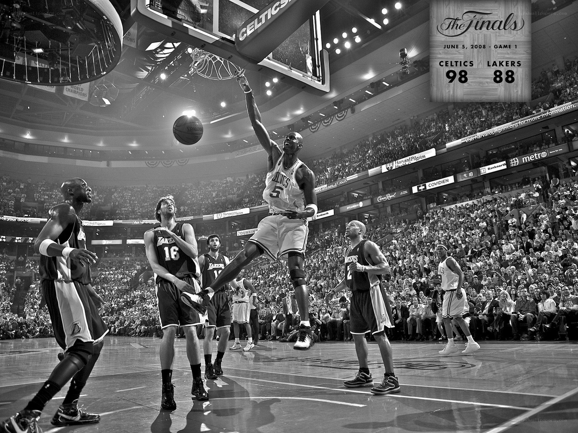 Celtics vs Lakers Finals Game