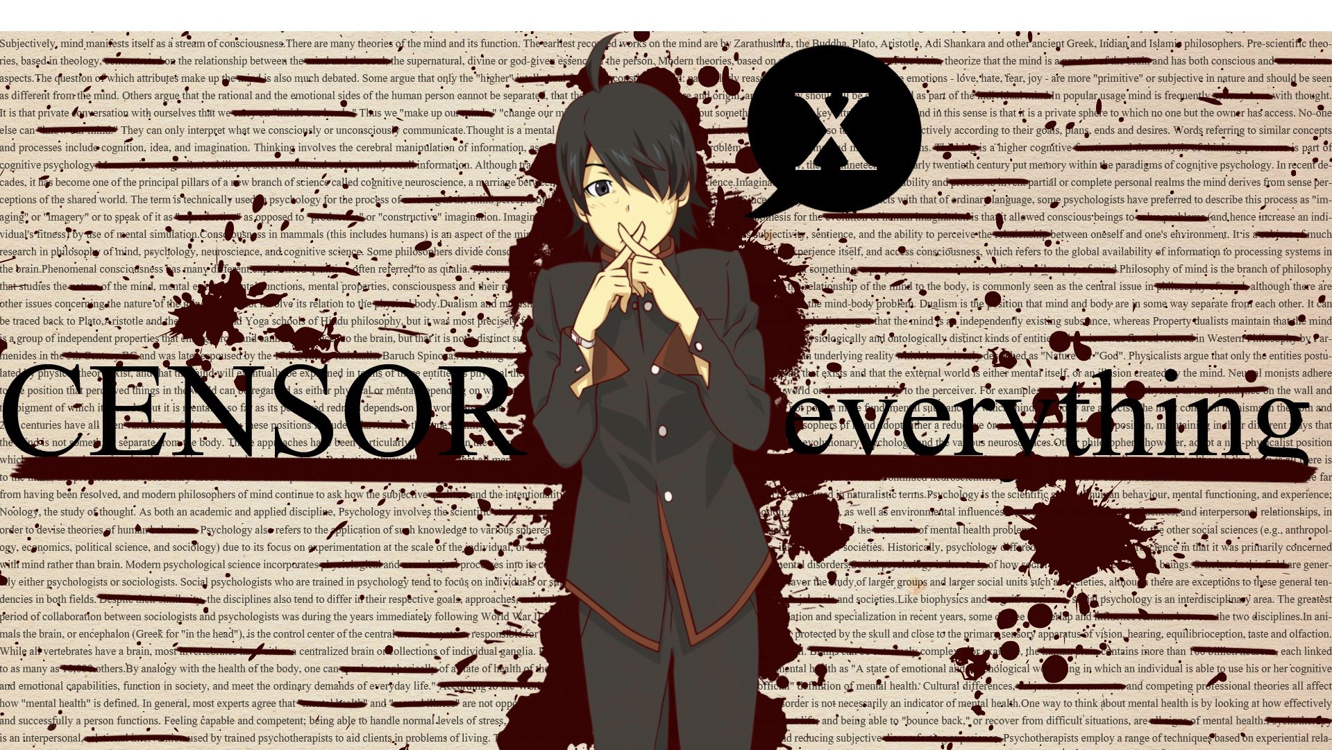 censored anime character