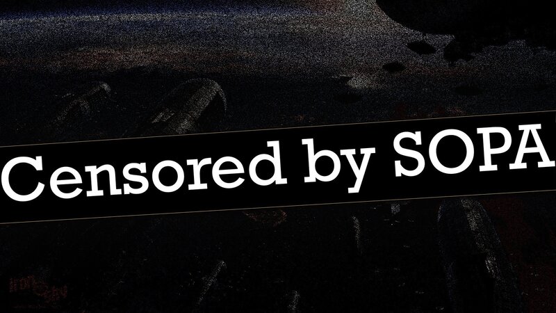 Censored by SOPA
