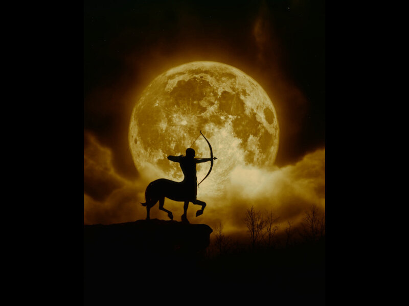 Centaur Archer Silhouette