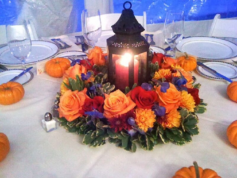 Centerpiece with Lantern
