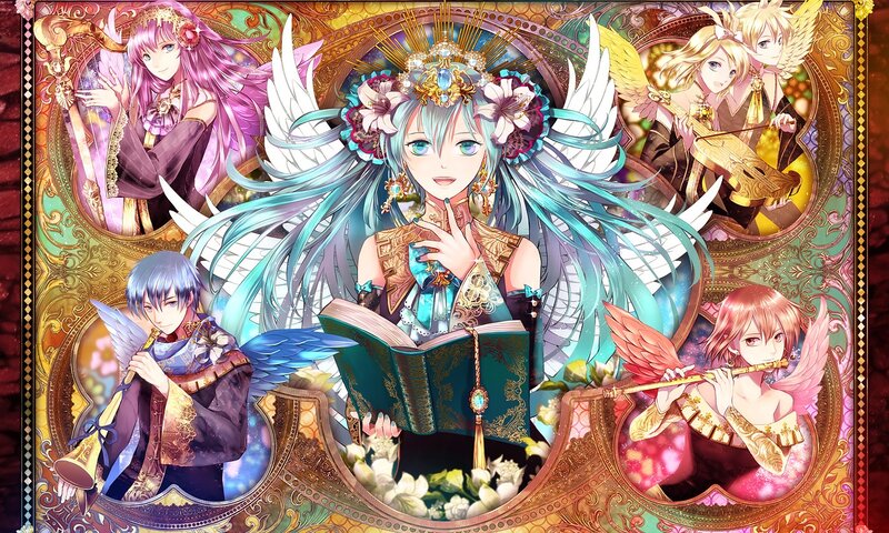 Central Angelic Figure with Book