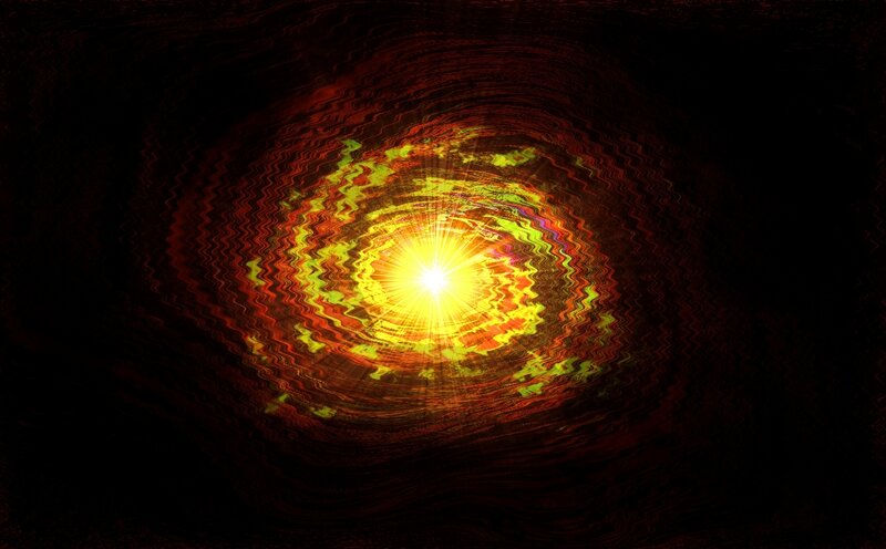Central Bright Light Source
