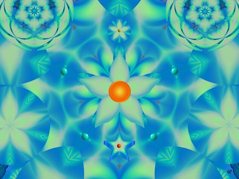 Central Flower Mandala