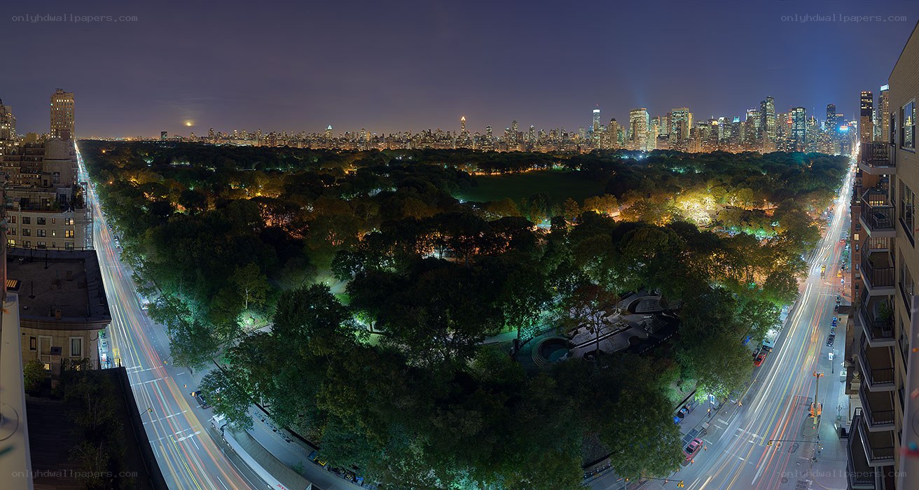 Central Park at night