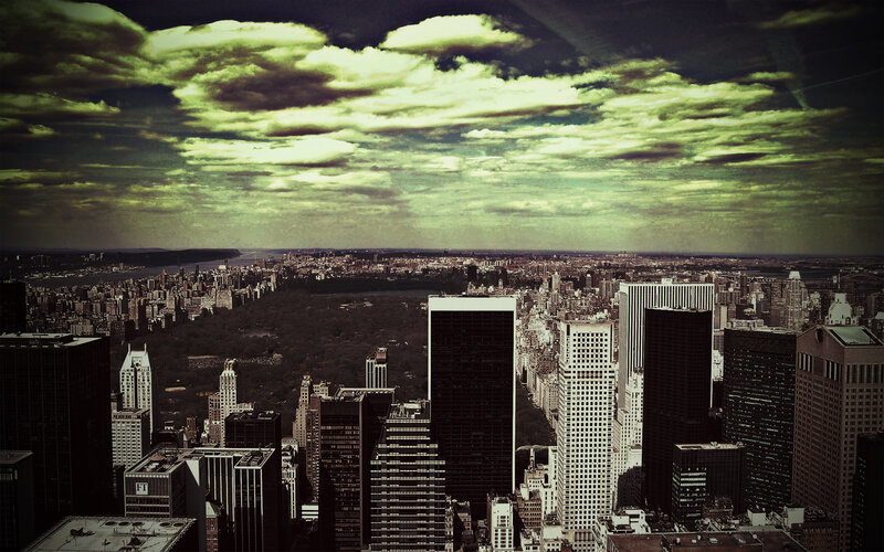 Central Park from a high vantage