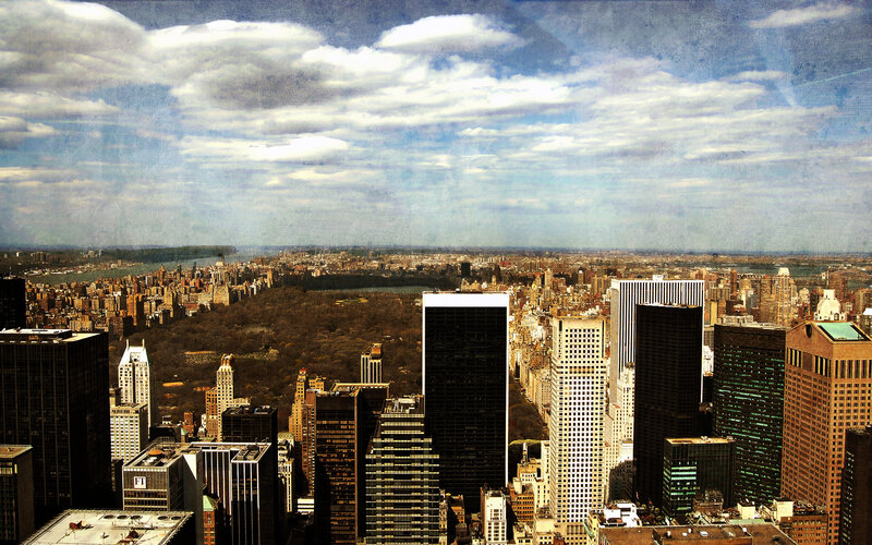 Central Park from skyscraper