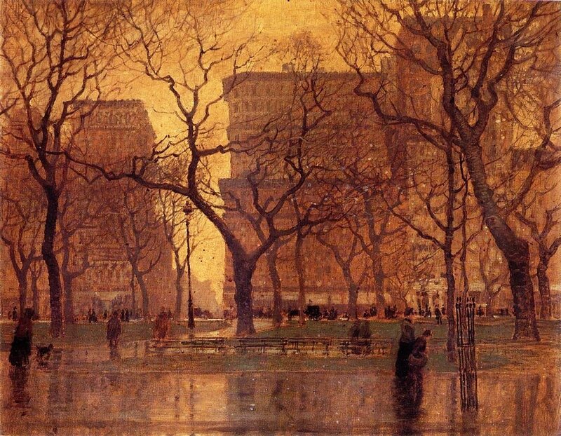 Central Park in Winter
