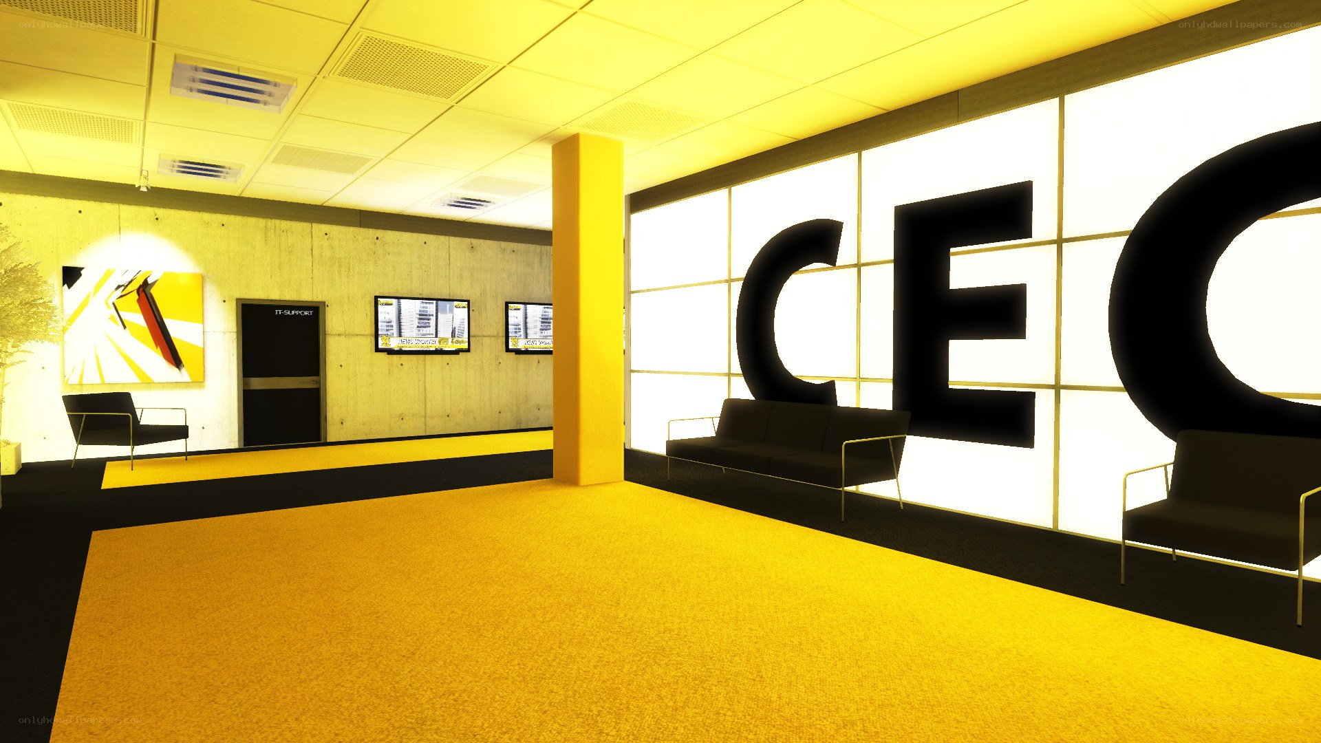 CEO office lobby