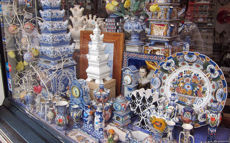 Ceramic Display in Window