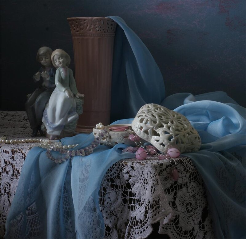 Ceramic Figurines and Jewelry
